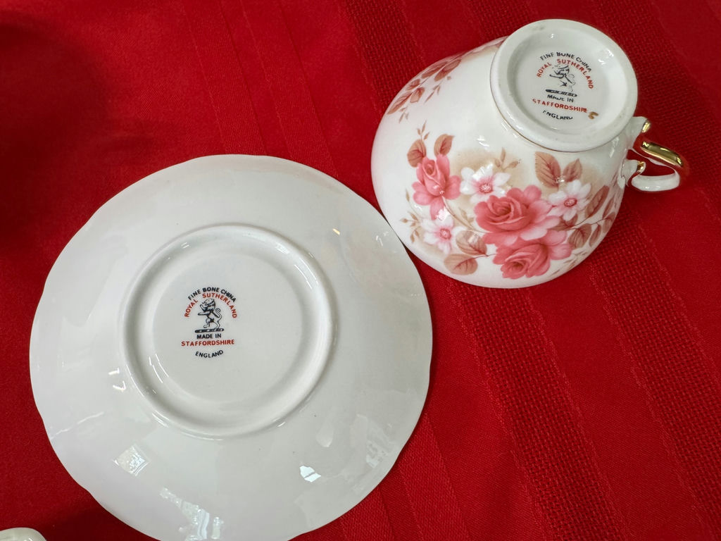 Vintage English & Irish Fine Porcelain Tea Set - image 6 of 16