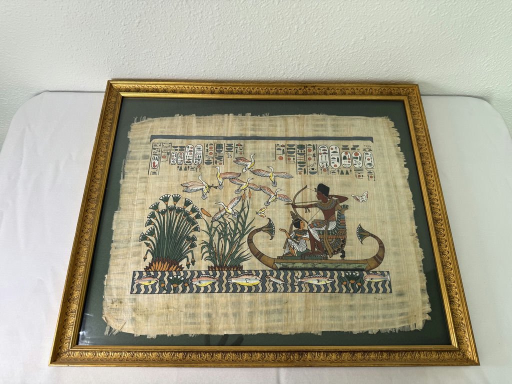 Two Unique Framed wall art - image 2 of 9