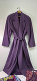 Fabulous Vintage Lavender Wool Coat, scarves and Gloves - thumbnail 2 of 10