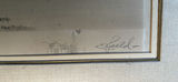 Signed and framed etching By E.L. Field - thumbnail 2 of 5
