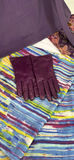 Fabulous Vintage Lavender Wool Coat, scarves and Gloves - thumbnail 7 of 10