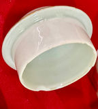 Vintage Japanese Kutani Eggshell Porcelain Tea & Dessert Set - Flying Cranes, 14-Pc - thumbnail 7 of 13