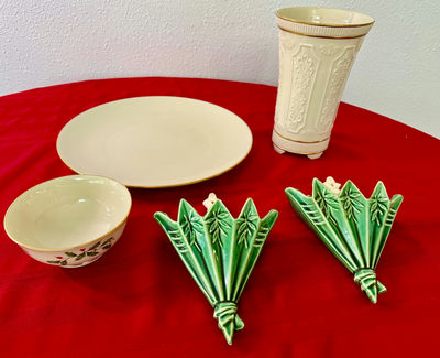 Vintage Mid-Century Ceramic Lenox & Porcelain Holiday Decor - Image 1 of 9
