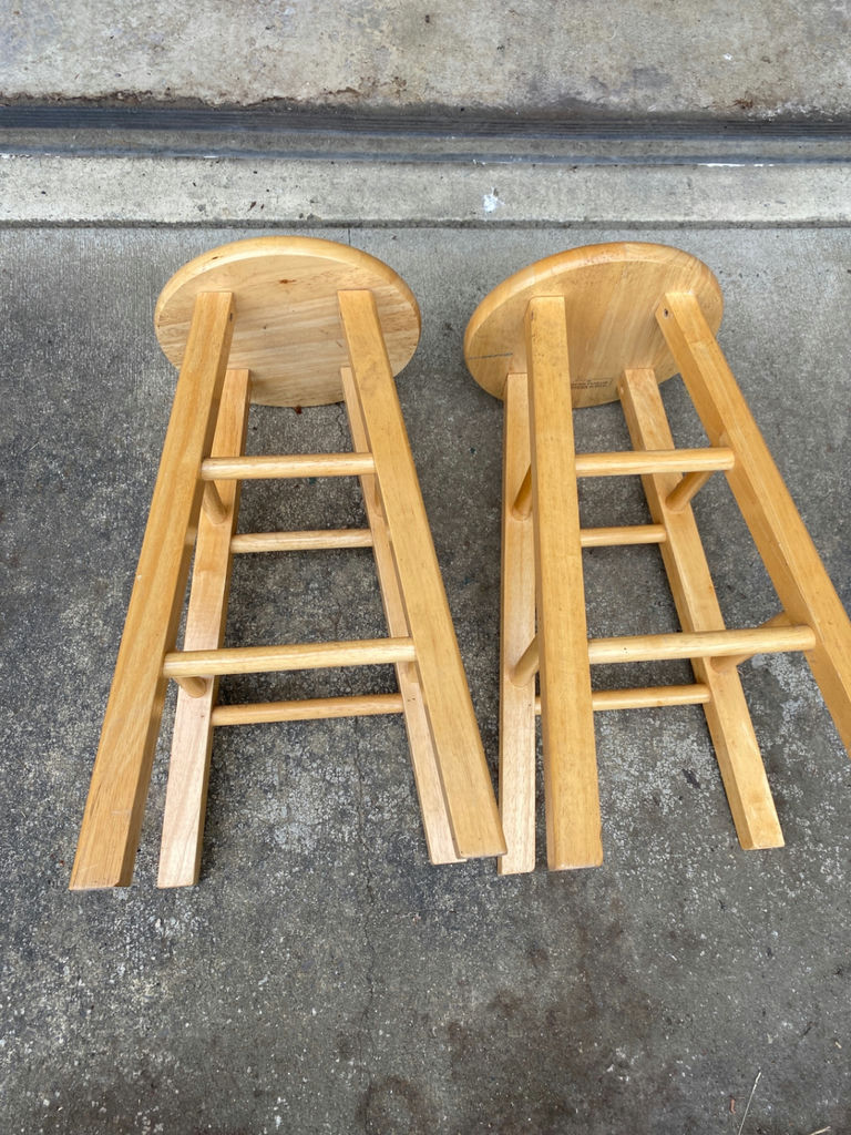 Two Bar Stools - image 3 of 3