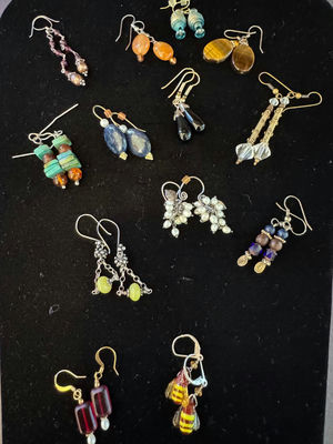 Beaded Statement Earring Collection  - Image 1 of 5