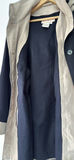 Black And Taupe Women’s Rain Coat - thumbnail 4 of 6