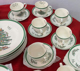 Vintage SPODE England Christmas Tree Collection – Service for 12! - thumbnail 6 of 8