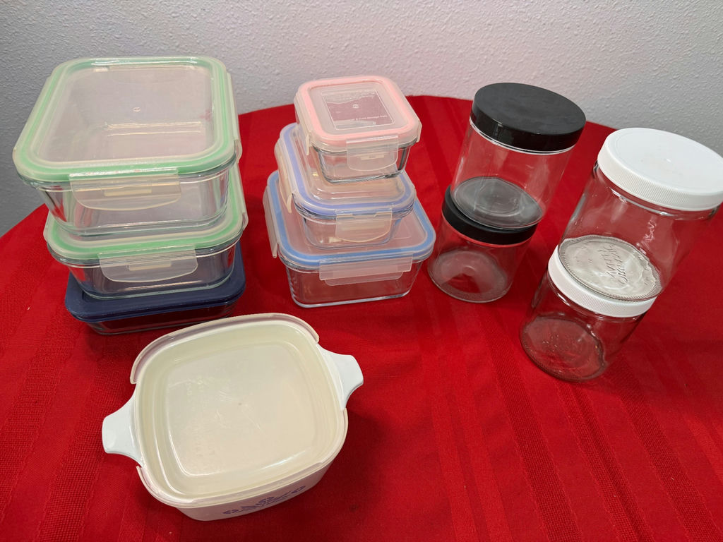 Glass Storageware & Corningware  - image 1 of 3