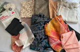 Assorted embroidered vintage linen textiles and fabrics - thumbnail 4 of 4
