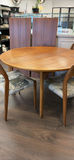 Teak Round Dining Table and Chairs - thumbnail 1 of 13