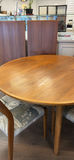 Teak Round Dining Table and Chairs - thumbnail 2 of 13