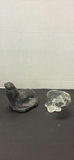 Glass Bear and Seal Sculpture - thumbnail 1 of 9