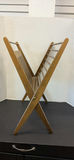 MCM Wooden Folding Magazine Rack - thumbnail 1 of 6