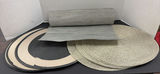 Round Woven Placemats and Table Runner - thumbnail 1 of 5