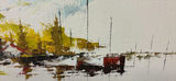 Original Harbor Landscape Paintings - thumbnail 5 of 13