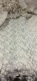 Cream Textured Throw Blanket with Tassels - thumbnail 3 of 4