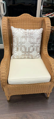 Wicker Armchair - Image 1 of 7
