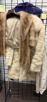 Vintage Fur Coat and Fur Stole - Image 1 of 12