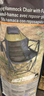RIO Swinging Hammock Chair with Footrest - Image 1 of 9
