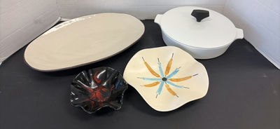 MCM Corning Ware and Serving Dishes - Image 1 of 11