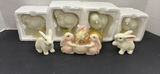 Easter Bunny and Chick Figurines - thumbnail 1 of 8