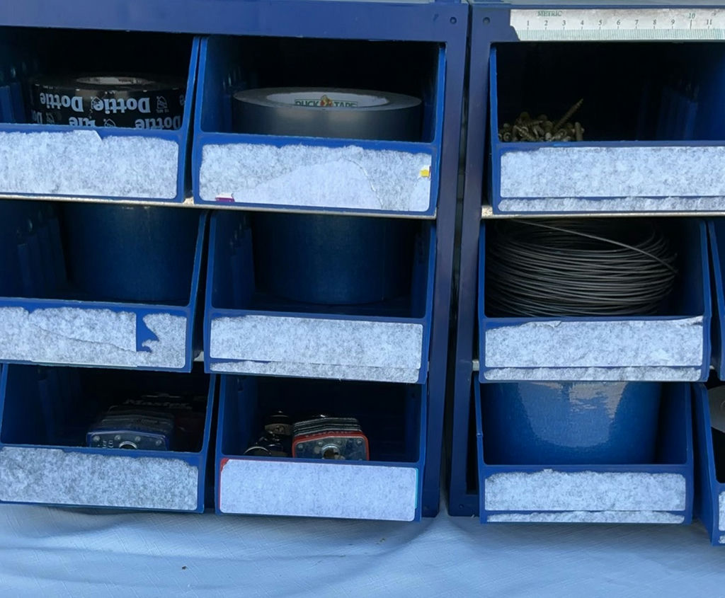 Hardware Containers With Stuff - image 1 of 7