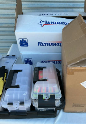Contractors Bags, Work Gloves And Disposable XL Coveralls - Image 1 of 9