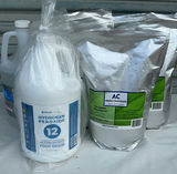 Hydrogen peroxide, isopropyl alcohol, and zinc sulfate monohydrate containers - thumbnail 1 of 4