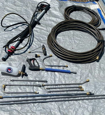 High-pressure washer hoses and accessories kit - Image 1 of 6