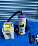 ProTeam Super QuarterVac backpack vacuum with accessories and replacement filters - thumbnail 1 of 7