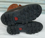 Brown Sorel winter boots and black insulated gloves - thumbnail 4 of 5