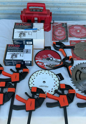Ryobi Miter Clamping Kit with Accessories and Saw Blades - Image 1 of 11