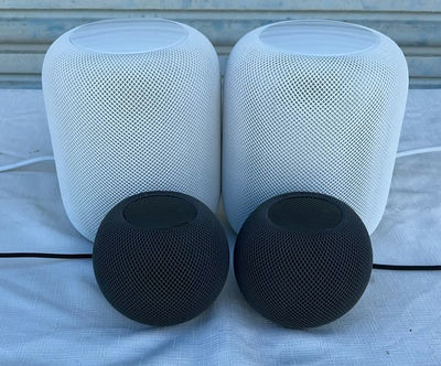 Apple HomePod Speakers - Image 1 of 4