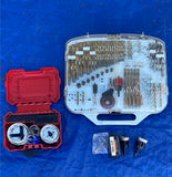 Drill bit and hole saw kit with multiple cases - thumbnail 1 of 7