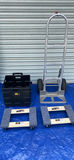 Magline hand truck with plastic crate and foam-padded wooden frames - thumbnail 1 of 11