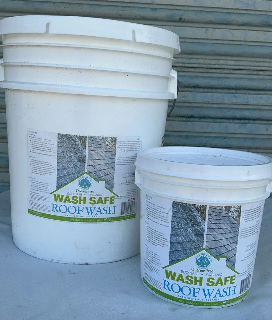 Two Buckets of Wash Safe Roof Wash Premium Roof Cleaner - image 1 of 3