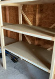 Three Home Built Wood Storage Shelves - thumbnail 2 of 4