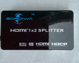 Epson EX5200 projector with HDMI splitter and assorted cables - thumbnail 6 of 7