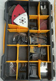 DeWalt multi-compartment tool storage case with hardware and abrasives - thumbnail 3 of 4