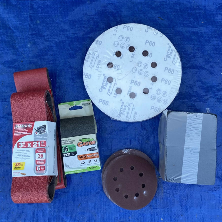 Assorted Weather Seals, Sanding Materials, and Hardware Tools - image 19 of 20