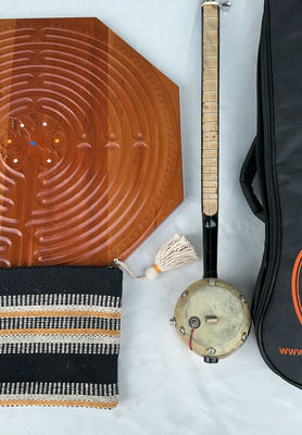 Finger Labyrinth, Tumbi And Small Bag - Image 1 of 9
