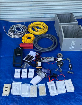 Solar motion light kit with electrical hardware - Image 1 of 5
