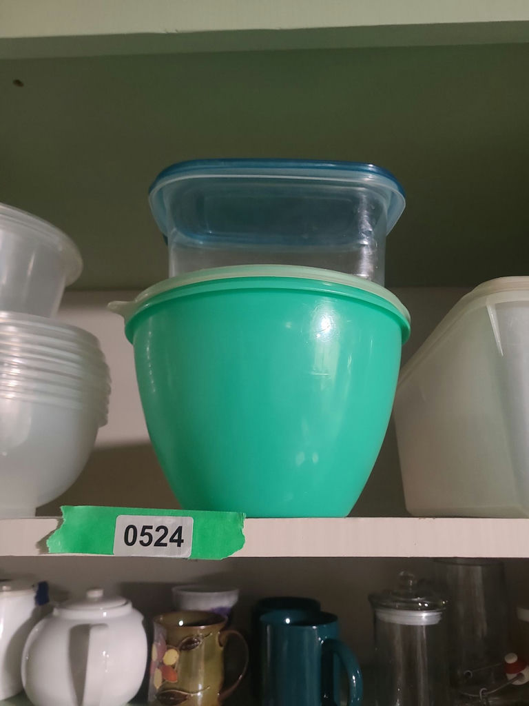 Assorted Plastic Food Storage Containers and Bowls - image 5 of 6