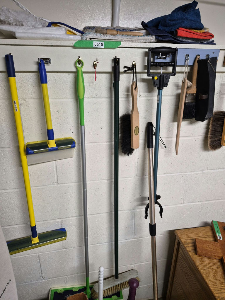 Ironing Board and Assorted Cleaning Tools - image 4 of 4