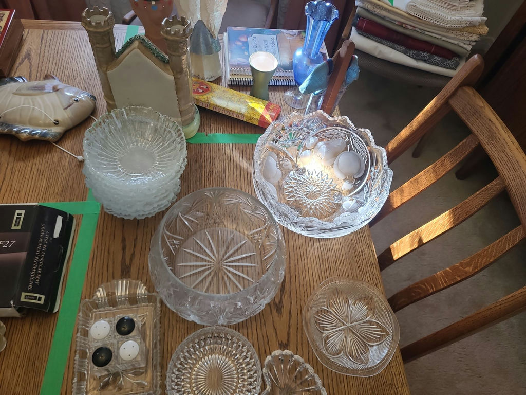 Assorted Glass Serving Dishes and Bowls - image 5 of 6