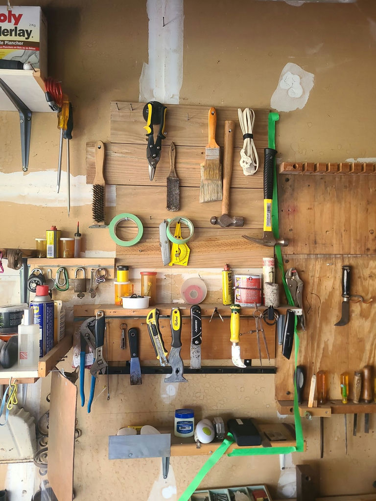 Assorted Garage Tools, Hardware, and Cleaning Supplies - image 1 of 13