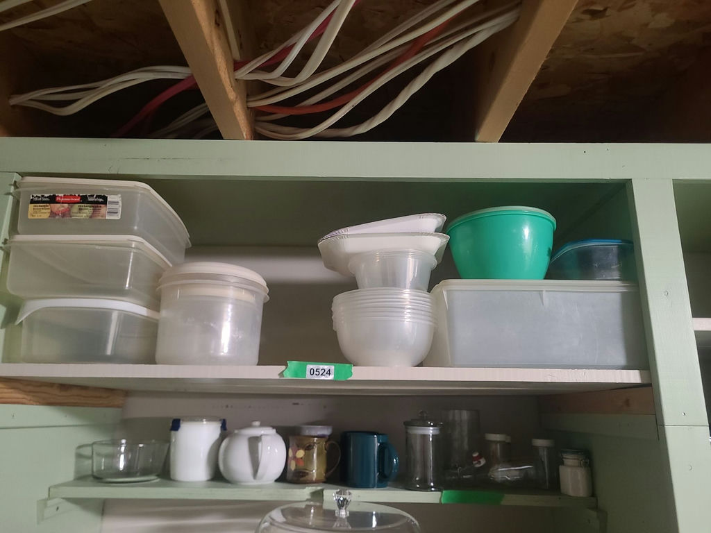 Assorted Plastic Food Storage Containers and Bowls - image 1 of 6