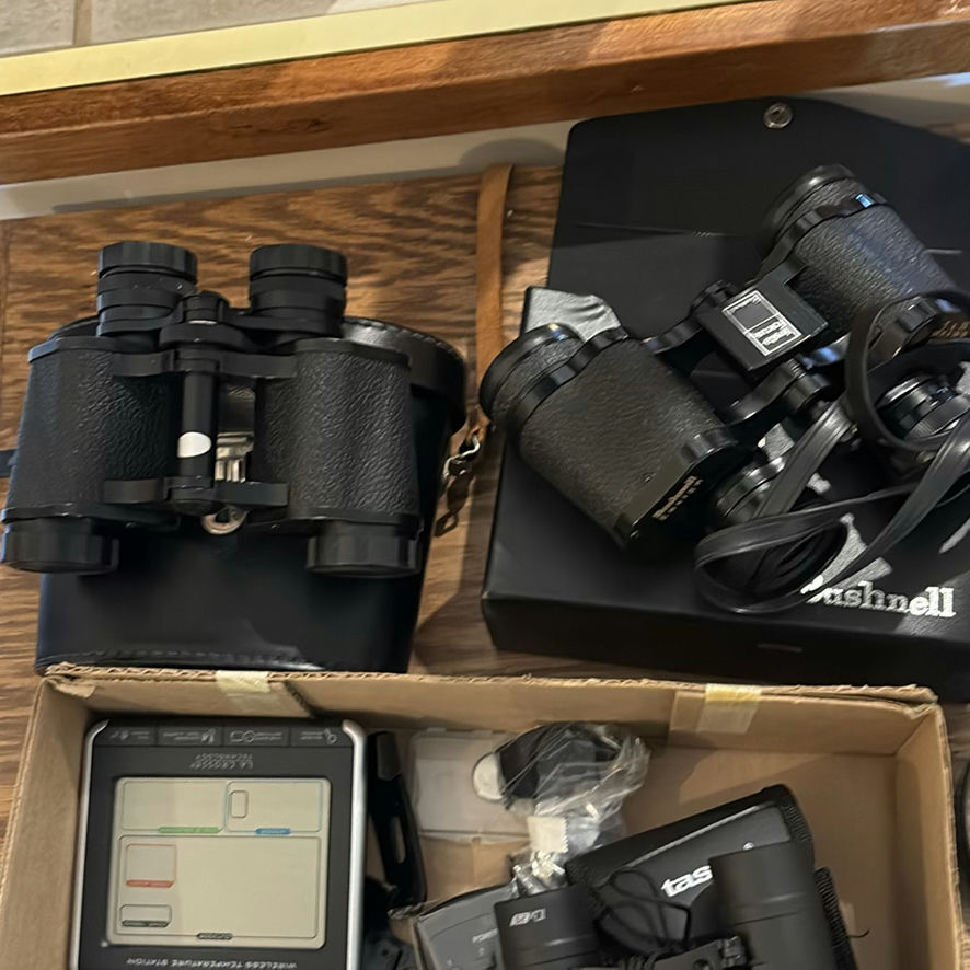 Binoculars and Assorted Electronic Accessories - image 3 of 3