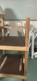 Two-Tier Wooden Utility Shelf - thumbnail 2 of 4