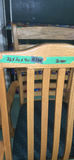 2 Wooden Armchair with Upholstered Seat - thumbnail 5 of 5